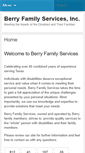 Mobile Screenshot of berryfamilyservices.com