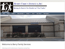 Tablet Screenshot of berryfamilyservices.com